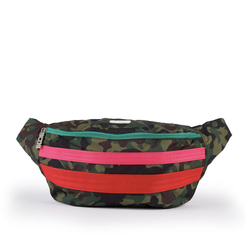 NYLON PATCHWORK POUCH