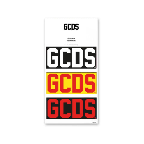 GCDS LOGO STICKERS