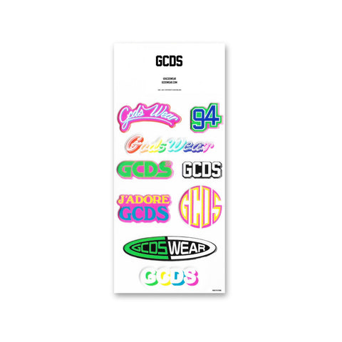 GCDS FLUO STICKERS