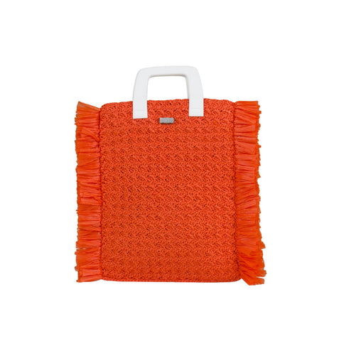 WOVEN TOTE RAFFIA