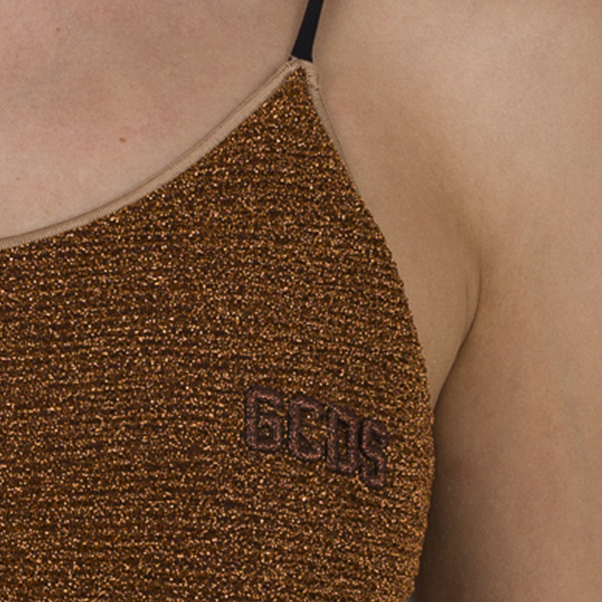 DOUBLE LUREX SWIMSUIT