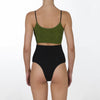 DOUBLE LUREX SWIMSUIT