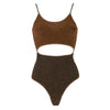 DOUBLE LUREX SWIMSUIT