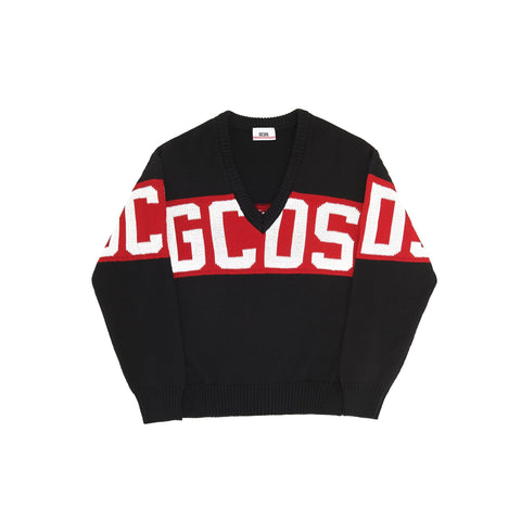 LOGO V SWEATER