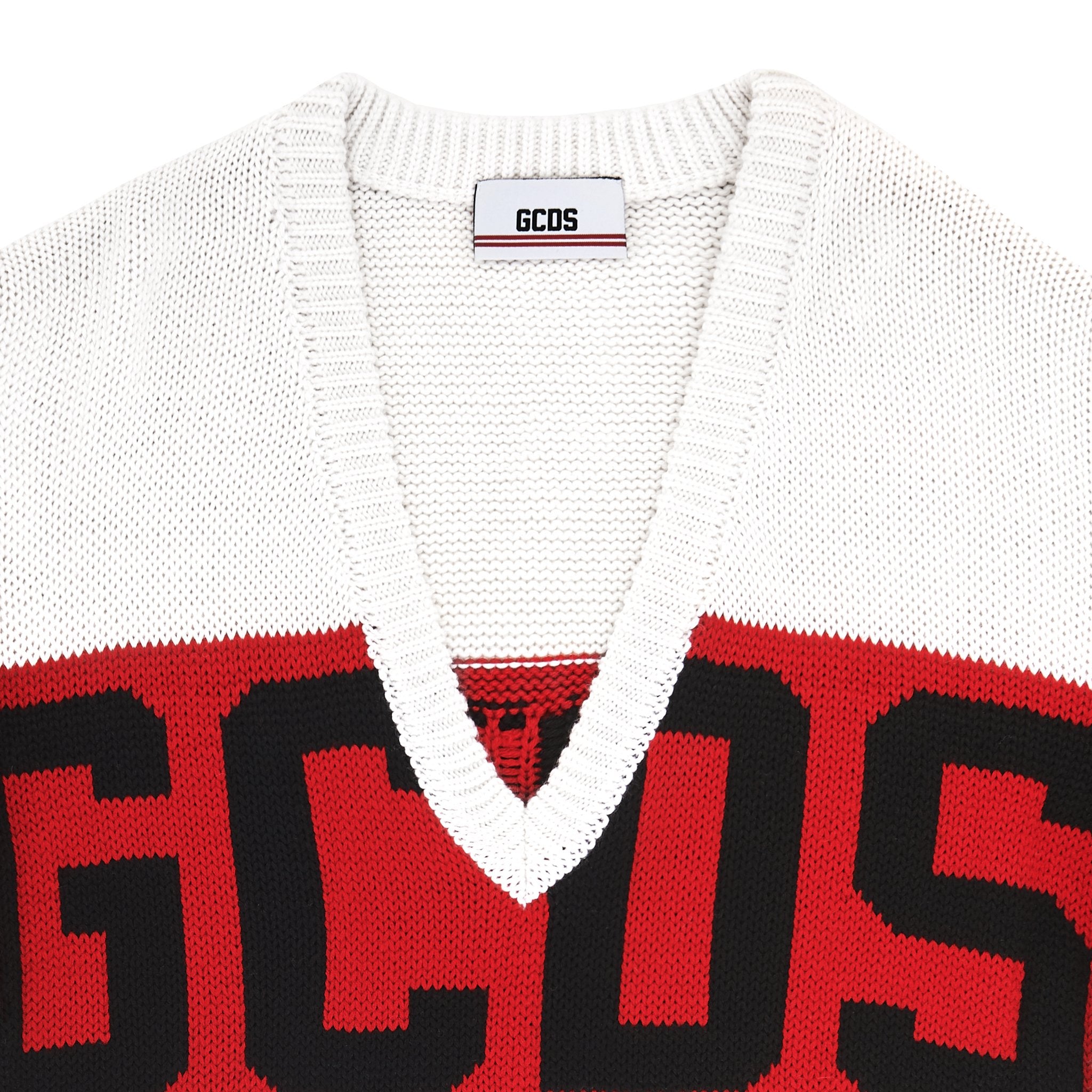 LOGO V SWEATER