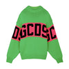 COLORFUL LOGO SWEATER