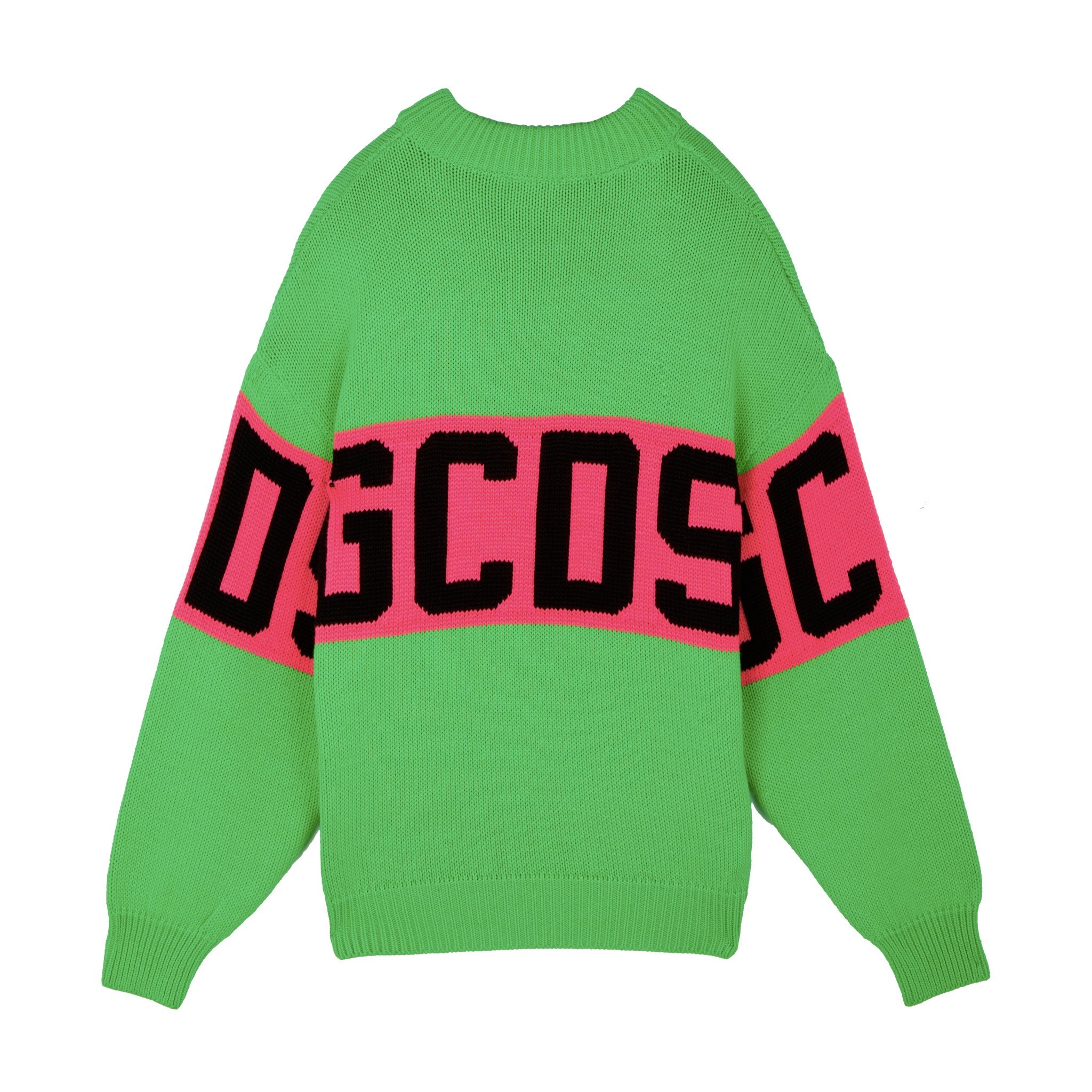 COLORFUL LOGO SWEATER