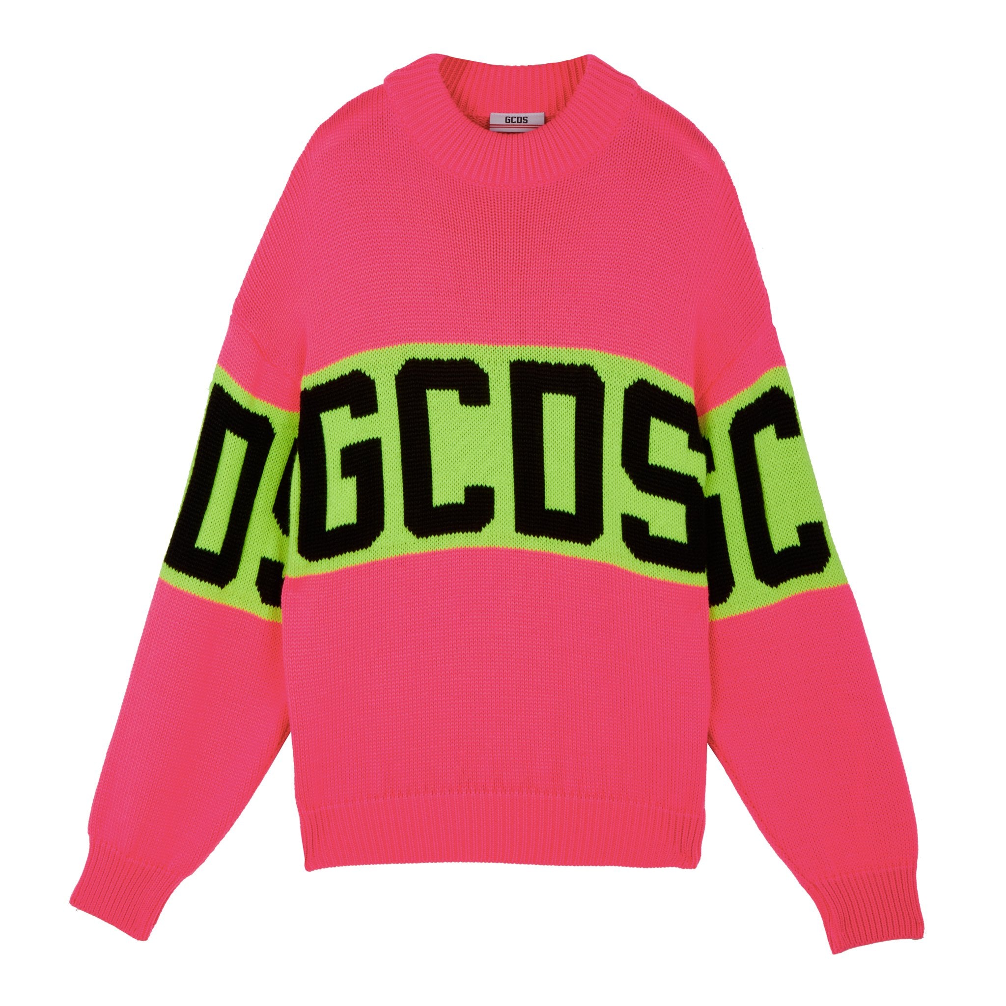 COLORFUL LOGO SWEATER