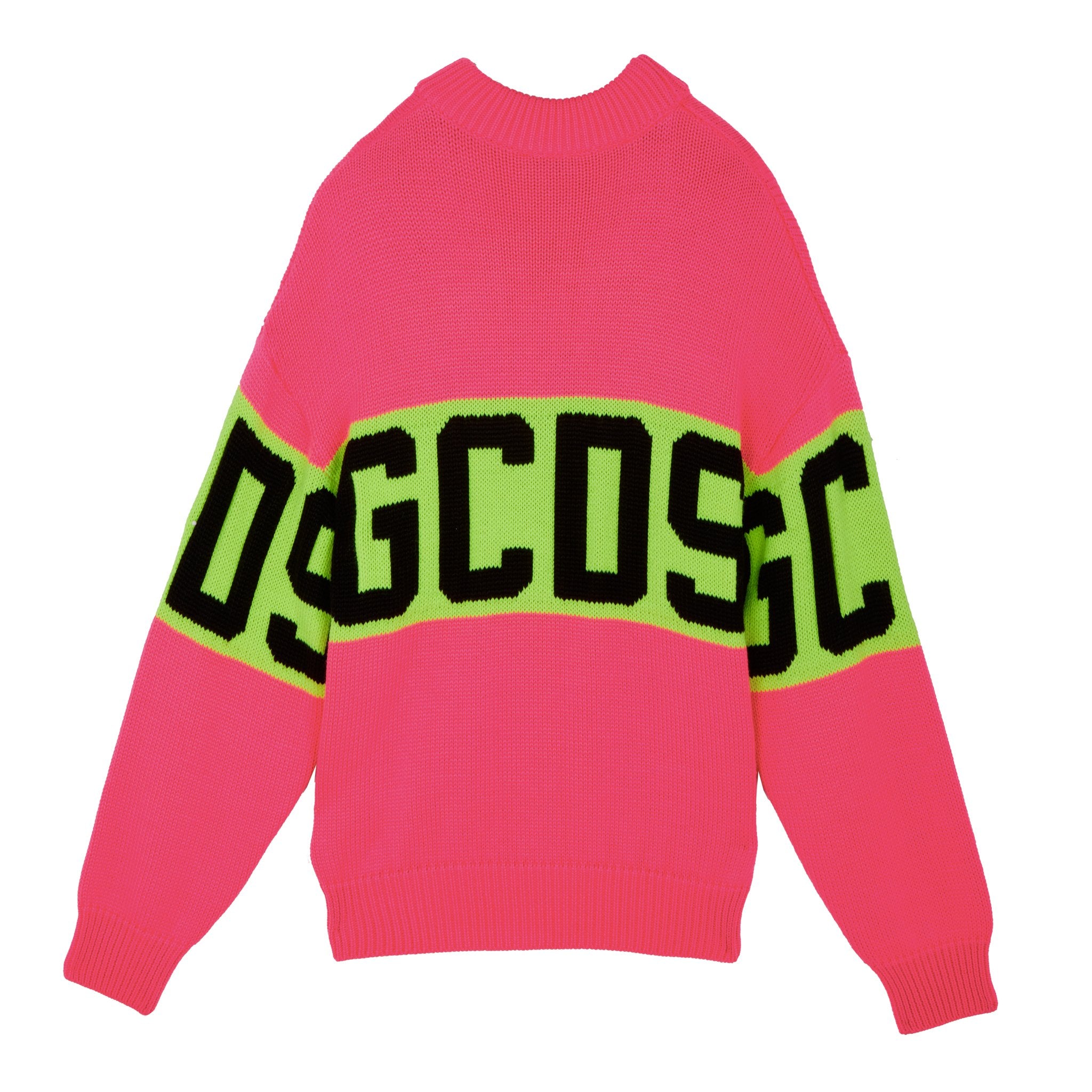 COLORFUL LOGO SWEATER