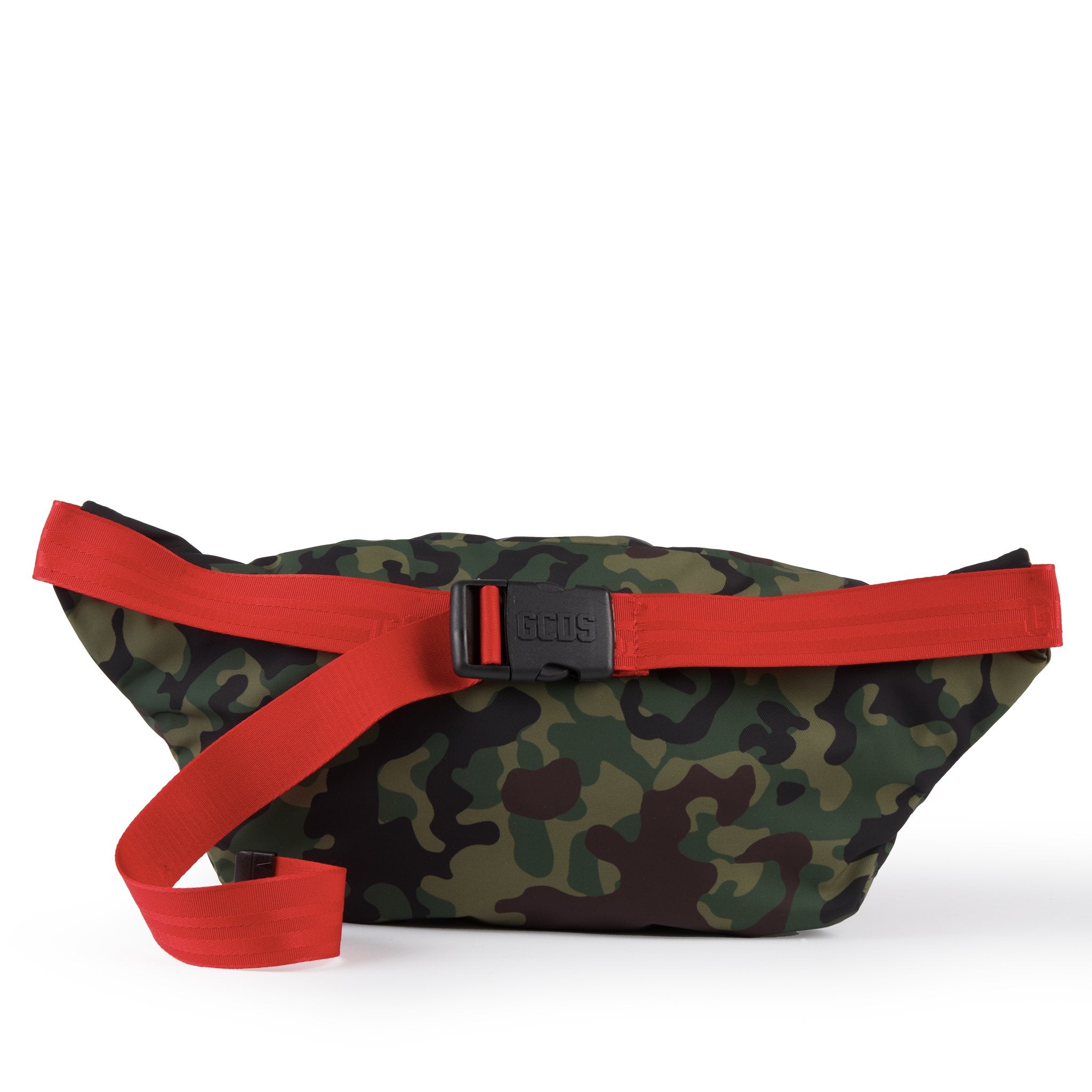 NYLON PATCHWORK POUCH