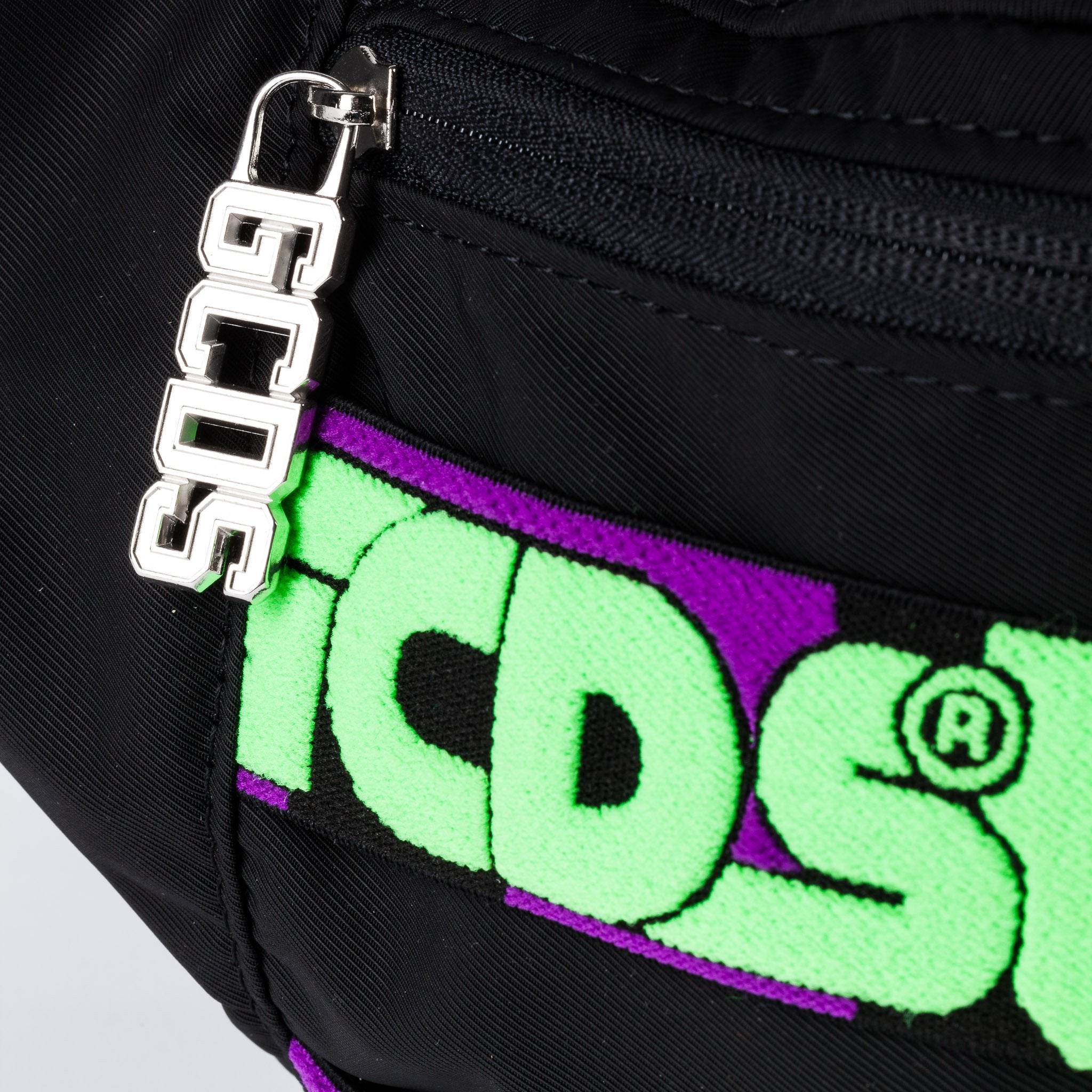 NYLON PATCHWORK POUCH